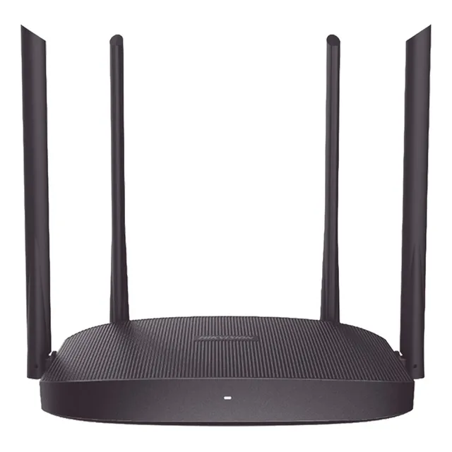 Hikvision Router Inalámbrico Wisp Hasta 1200 Mbps De Velocidad Doble Banda Ac 2.4 Ghz Y 5 Ghz Cuenta Con 4 Puertos 10/100 Mbps + 4 Antenas Omnidireccional De 5 Dbi Para Uso Interior Modelo Ds-3wr12c