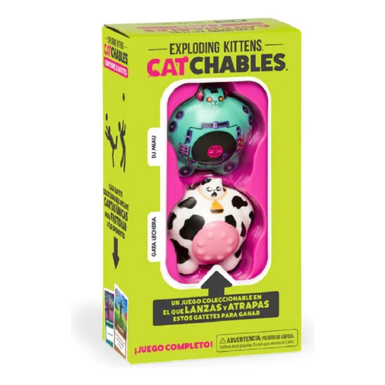Exploding Kittens Catchables: Gato Dj Miau Gata Lechera