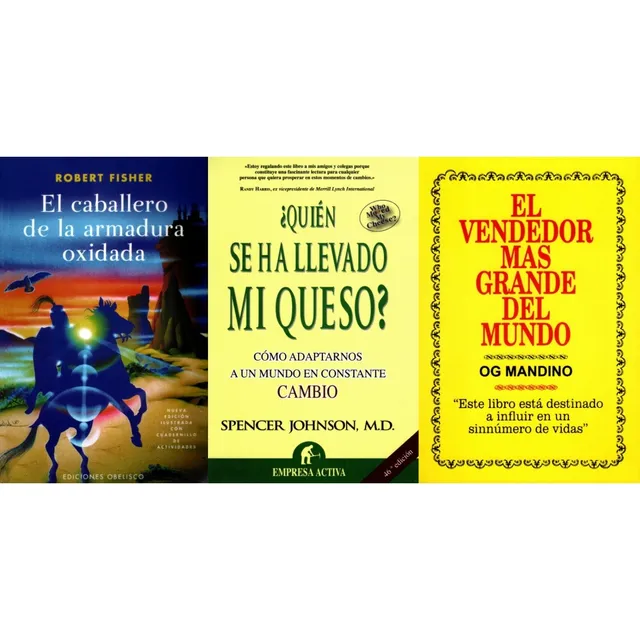 Combo: El Caballero + ¿quién Se Llevó Mi Queso? + Vendedor