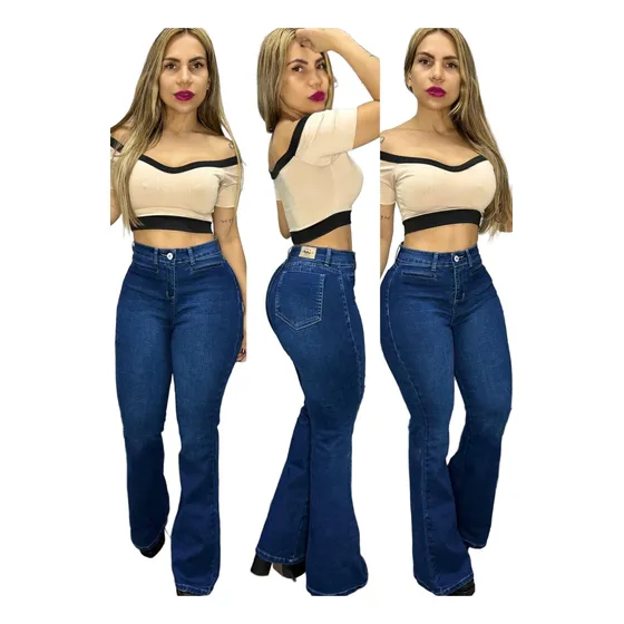 Jeans Campana Para Dama De Moda