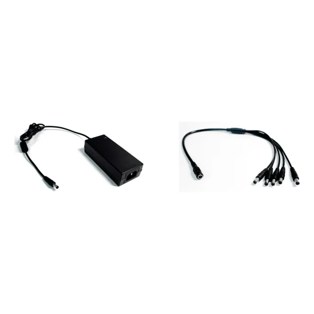 Fuente Poder+divisor D/energía Saxxon 12v Psu1205d + Psuwb08