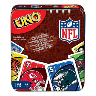 Juego De Cartas Mattel Games Uno Nfl Con Logotipos Y Reglas Juego De Cartas Mattel Games Uno Nfl Con Logotipos Y Reglas