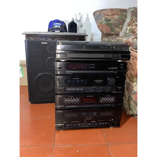 Sistema De Sonido Vintage Sony - 2 Equipos Completos