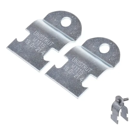 Abrazaderas Morocha Para Riel Unistrut 3/4 X4 Unidades