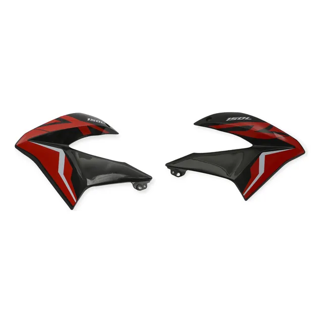 Juego Cubiertas De Tanque Para Honda Xr150 L Negro Mtc