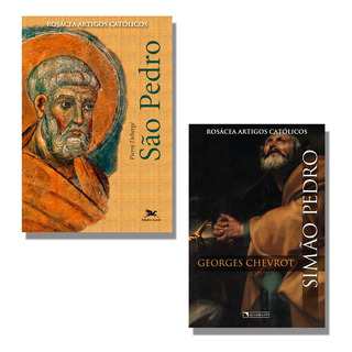 Kit - São Pedro Apóstolo : Simão Pedro ( Monsenhor Georges Chevrot ) + São Pedro ( Padre Pierre Debergé ) - ( 2 Livros ) Kit - São Pedro Apóstolo : Simão Pedro ( Monsenhor Georges Chevrot ) + São Pedro ( Padre Pierre Debergé ) - ( 2 Livros )
