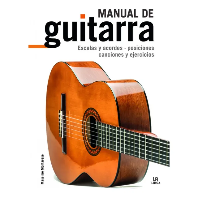 Manual De Guitarra Escalas Y Acordes Posiciones Y Eje...