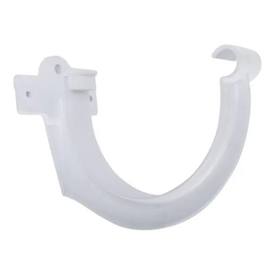 Soporte Pvc 110mm P/canaleta Aguas Lluvia Blanco