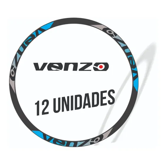 Calco Vinilo Kit Llanta Venzo