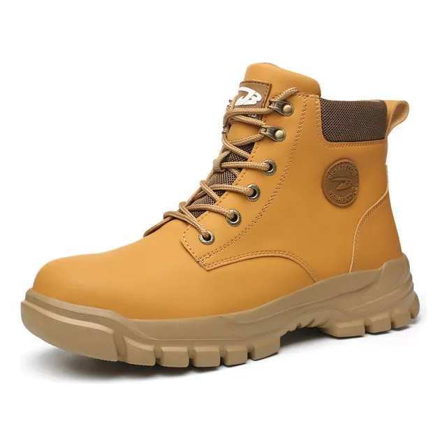 Botas De Seguridad Industrial Botines Ligero Hombre Trabajo
