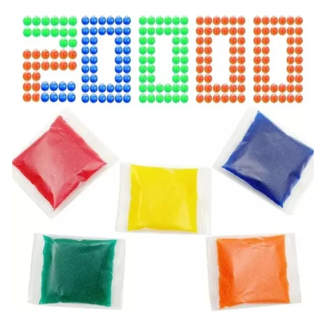 20.000 Bolas Hidrogel Para Pistolas Repuesto Orbeez Balls