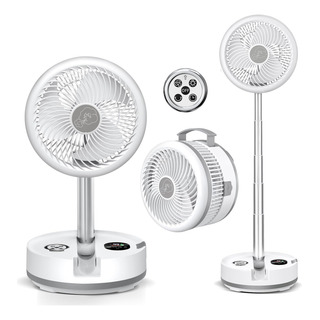 Ventilador Portátil De Pedestal 10 Pulgadas Con Batería Reca Ventilador Portátil De Pedestal 10 Pulgadas Con Batería Reca