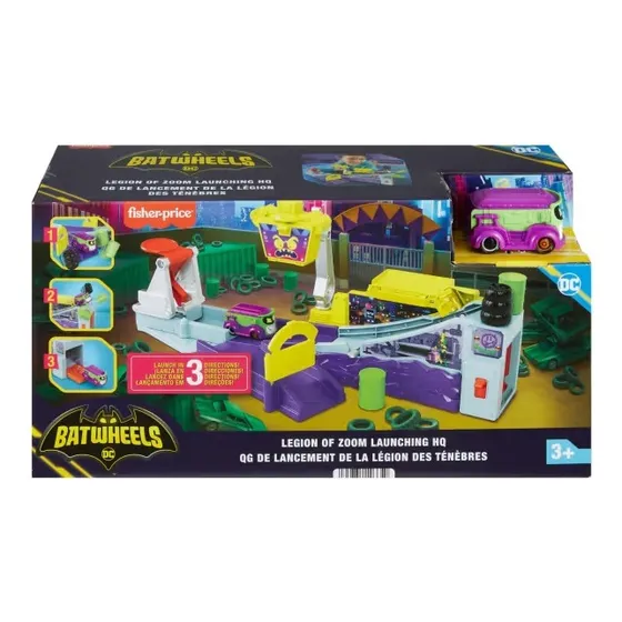 Fisher Price Batwheels Pista Legion Of Zoom