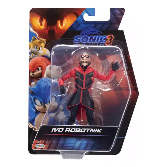 Figura De Acción Ivo Robotnik 13cm Sonic 3 Movie Jakks