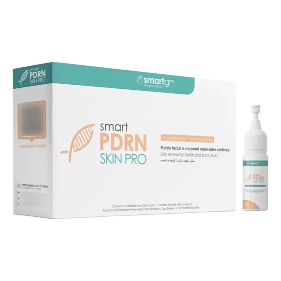 Smart Pdrn Skin Pro Renovação Anti Rugas 5 X 3ml - Smart Gr