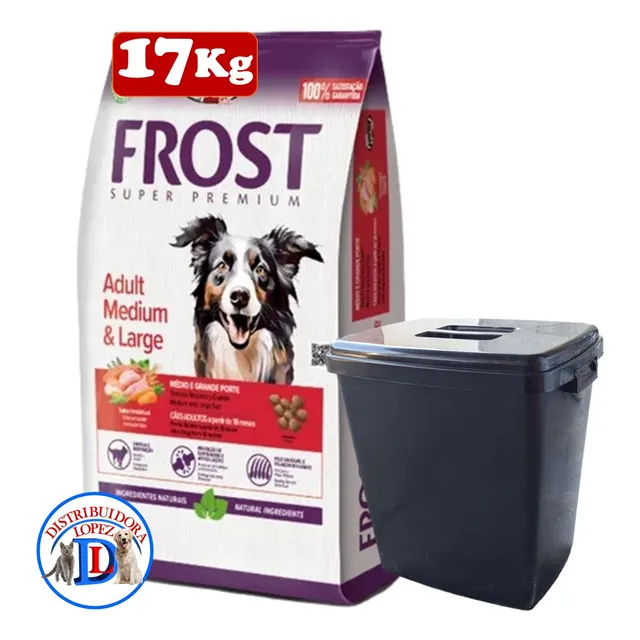 Frost Perro Adulto Lb 15+2 (17 Kg) + Obsequio (ver Foto)