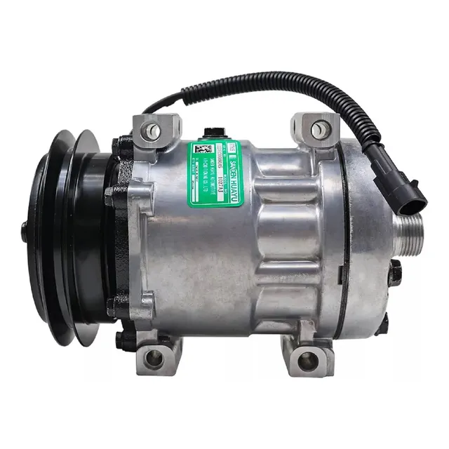 Compressor Sanden Aa7h15aa U4275  Retroescavadeira 580n