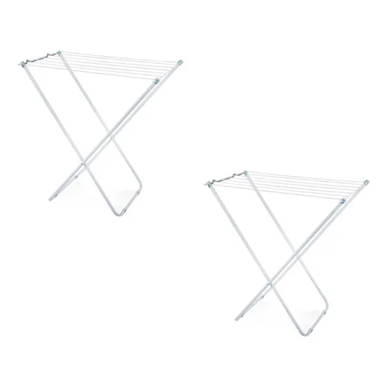 Kit 2 Varais Chão S/ Abas Aço Slim Reforçado Mor