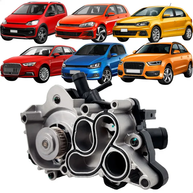 Bomba D'agua Vw Up 1.0 12v 3cil E Tsi Completa C/ Carcaça