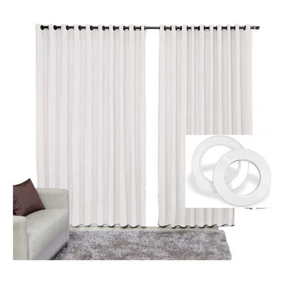 Cortina Blackout Corta Luz Em Tecido Supremo 2,00x2,80 Fg