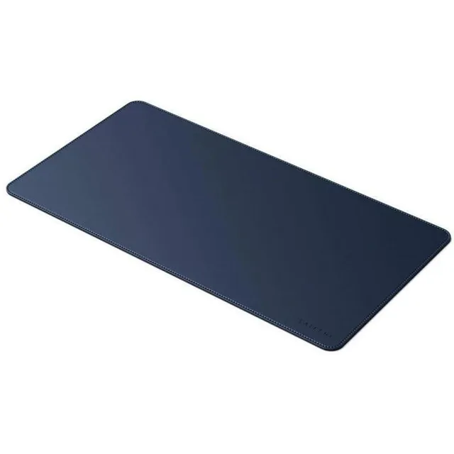 Almohadilla de escritorio Satechi Deskmate de piel azul, 58 x 30 cm, ST-LDMB