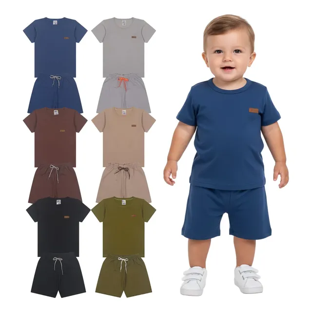 Kit 6 Peças de Roupa Infantil Menino
