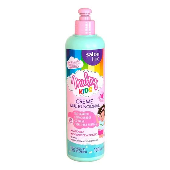 Salon Line Multy Kids Crema Multifuncional Pelo X 300ml 6c