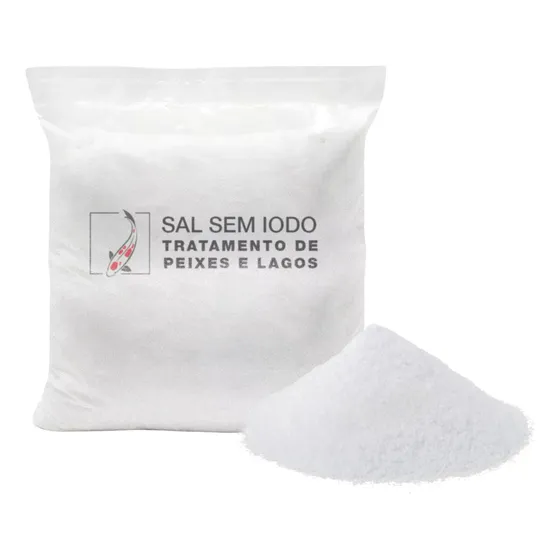 Sal Para Tratamento De Carpas 3kg Prevenção De Doenças