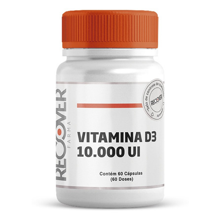 Vitamina D3 10.000ui - 60 Cápsulas Vitamina D3 10.000ui - 60 Cápsulas