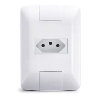 Tramontina Conjunto Tomada 20A 250V 2P+T 4x2 Tramontina Aria Branco 2