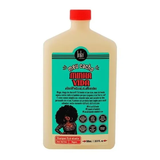 Lola Cosmetics .shampoo Hidratante Ideal Para Cabello Rizado