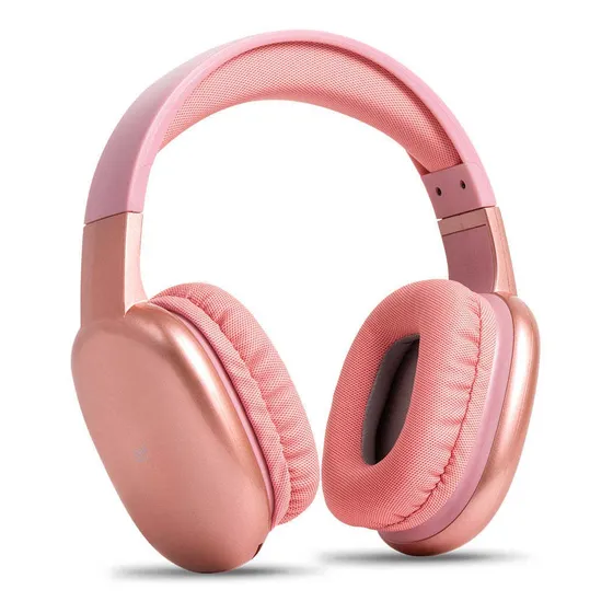 Audífonos Inalámbricos Over Ear Aurum Stf Color Rosa
