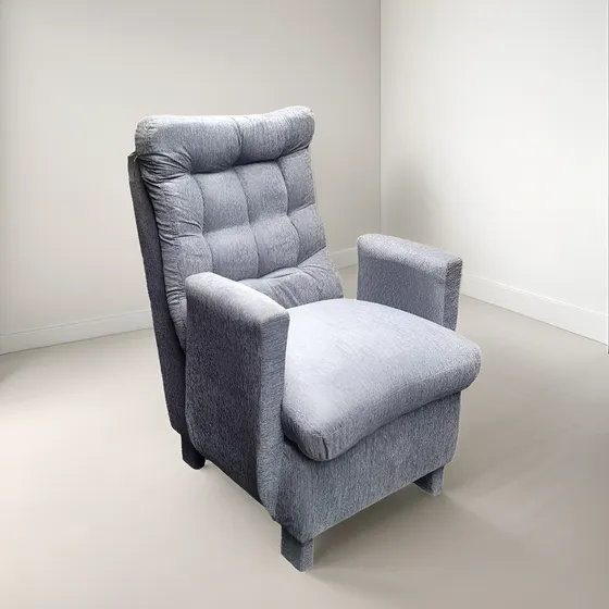Sillon Fuerte Reforzado Ideal Personas Con Sobrepeso Tela!
