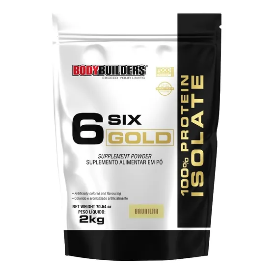 100% Whey Protein Isolate Bodybuilders - Refil 2kg Sabor Baunilha
