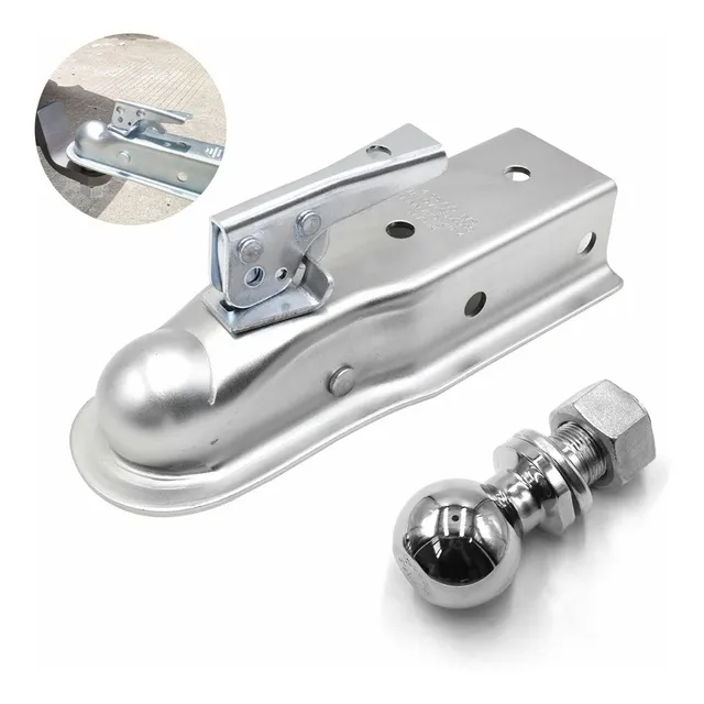 Kit Combo Cople + Bola Para Tiron Remolque 1-7/8 2000lb F1