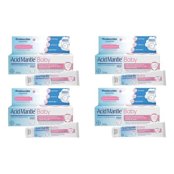 Acid Mantle Baby 100 Gr X 4 Uni - g a $412