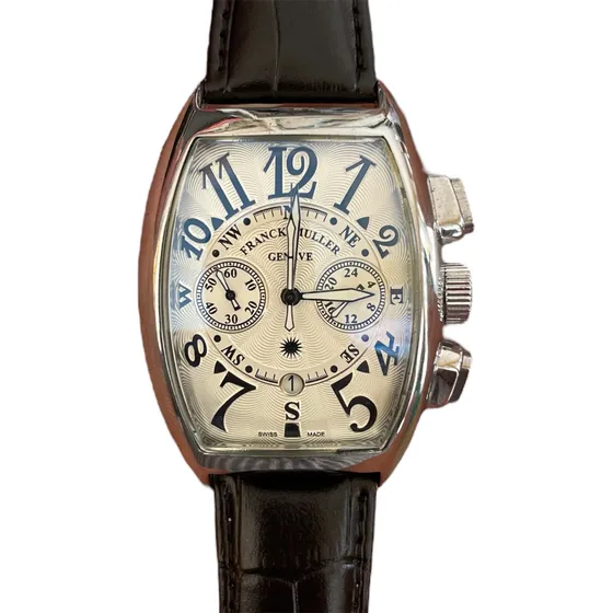Reloj Franc.k Mulle.r Casablanca Cronógrafo Mov Cuarzo 40mm 