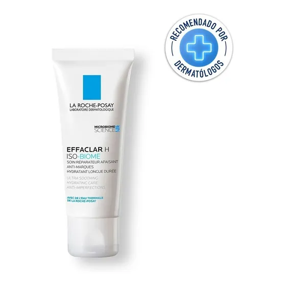 Crema H ISO-BIOME La Roche-Posay Effaclar día/noche para piel acneica de 40mL/40g
