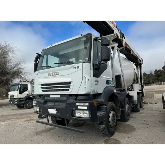 Mixer Hormigonero Iveco 410 8x4 Con Cinta 