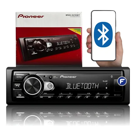Mp3 Player Pioneer Mvh-s235bt Radio Bluetooth Usb Aux 2025