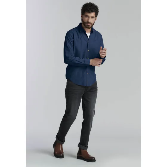 Camisa Honolulu Fr Azul Fw25 Ferouch
