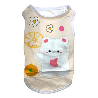 Playera Camiseta Para Mascota Fresca De Verano Con Diseño Playera Camiseta Para Mascota Fresca De Verano Con Diseño