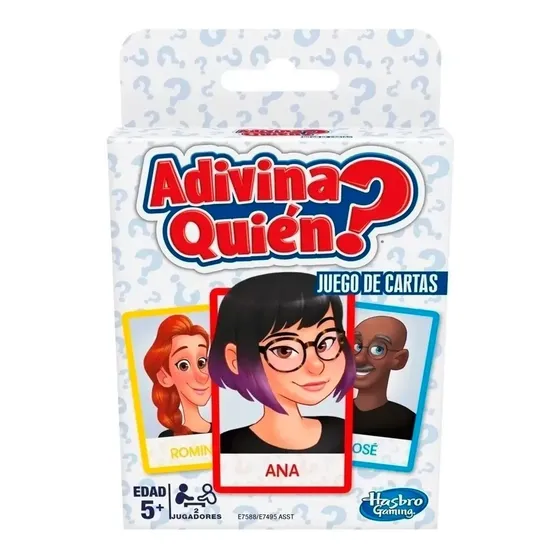 Adivina Quien Cartas Juego De Mesa Hasbro Febo