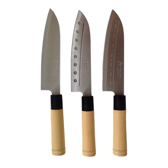 Juego De Cuchillos Santoku 3pzs.