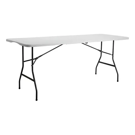 Mesa Plegable Verona Blanca Hdpe Loomber Blanco