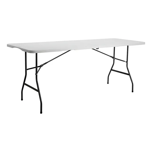 Mesa plegable Verona blanca, HDPE