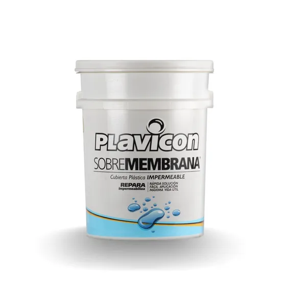 Plavicon Impermeabiliz Sobre Membrana 20 Lts Pint Liberato.