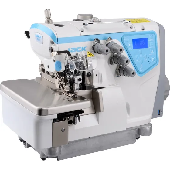Máquina de coser Overlock Jack C4-5 blanca 127V