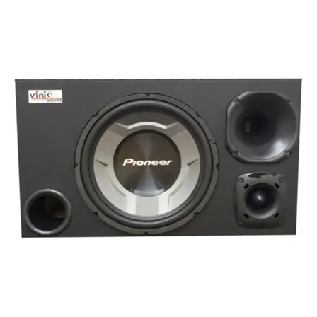 Caixa Trio 12 + Pioneer Ts-w3060br+ D200-x + St200