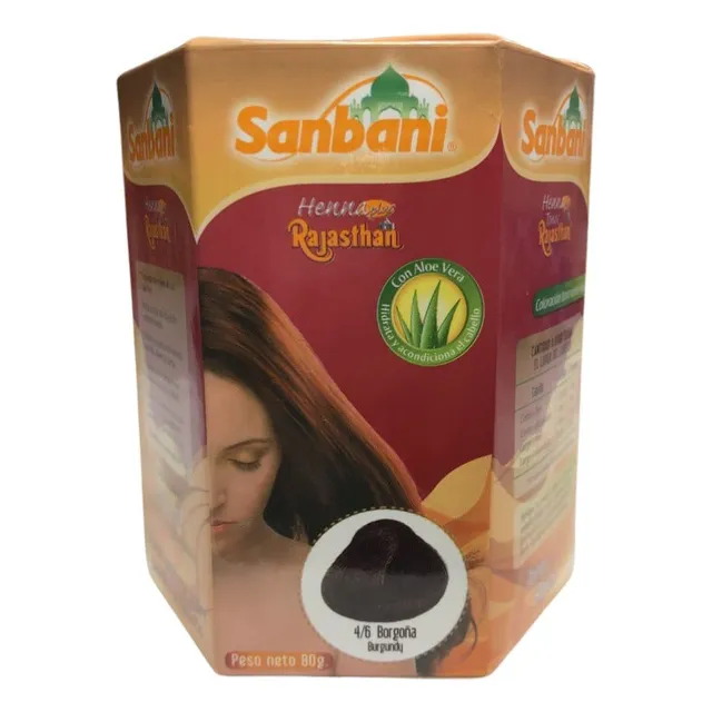 Henna Plus Rajasthan 80gr Sin Amoniaco Ni Peróxidos